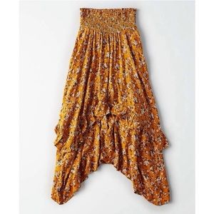 Flowy Soft Midi skirt